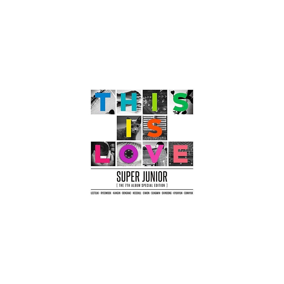 Super Junior - 7th Album Repackage This is Love Super Junior - 7th Album Repackage This is Love