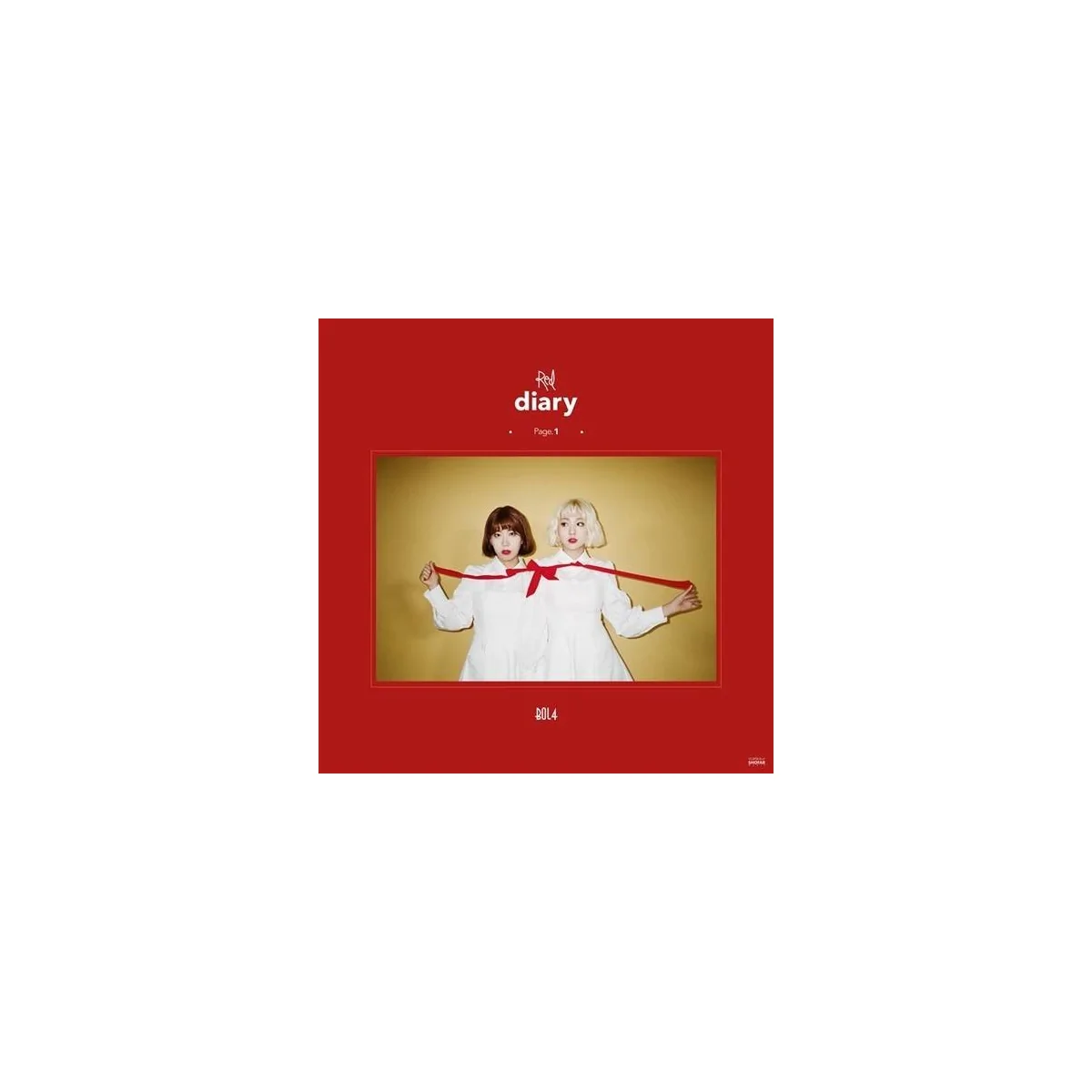 Bolbbalgan4 - Mini Album Red Diary Page.1