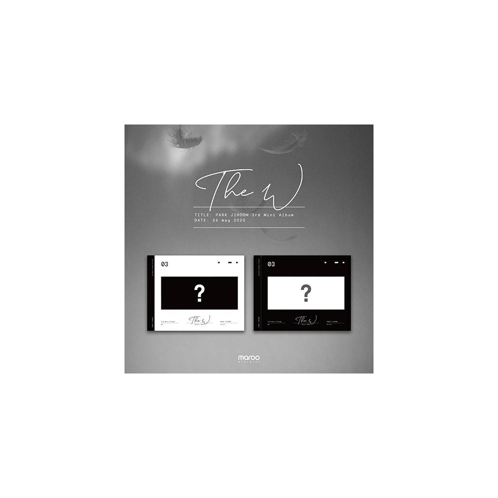 Park Jihoon - 3rd Mini Album The W (Noir Ver.)