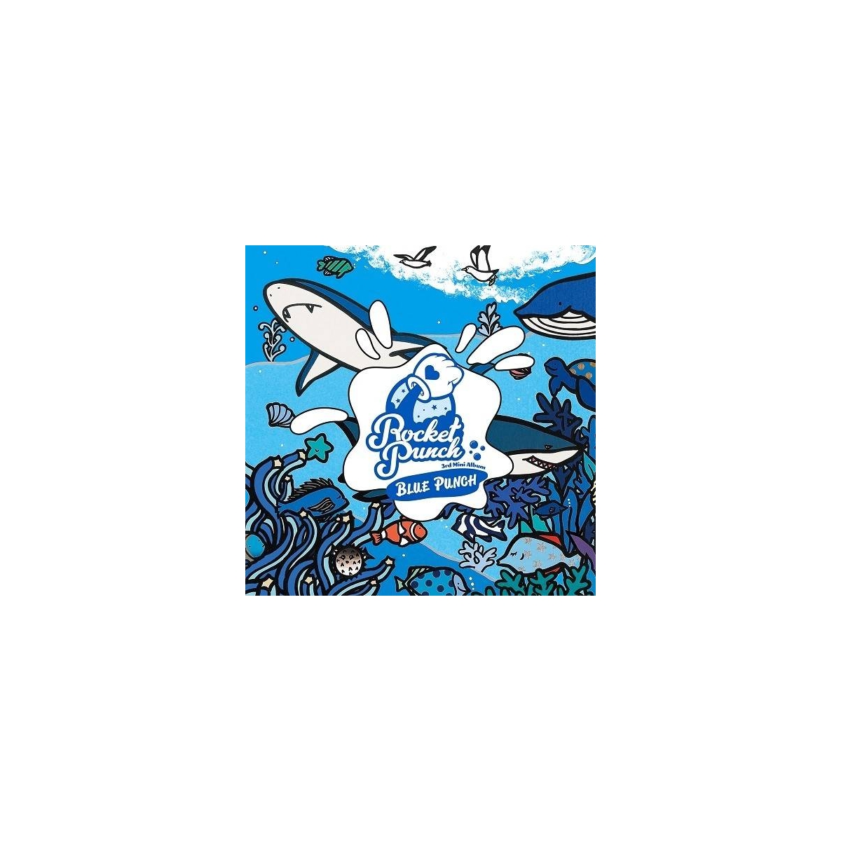 Rocket Punch - 3rd Mini Album BLUE PUNCH Rocket Punch - 3rd Mini Album BLUE PUNCH