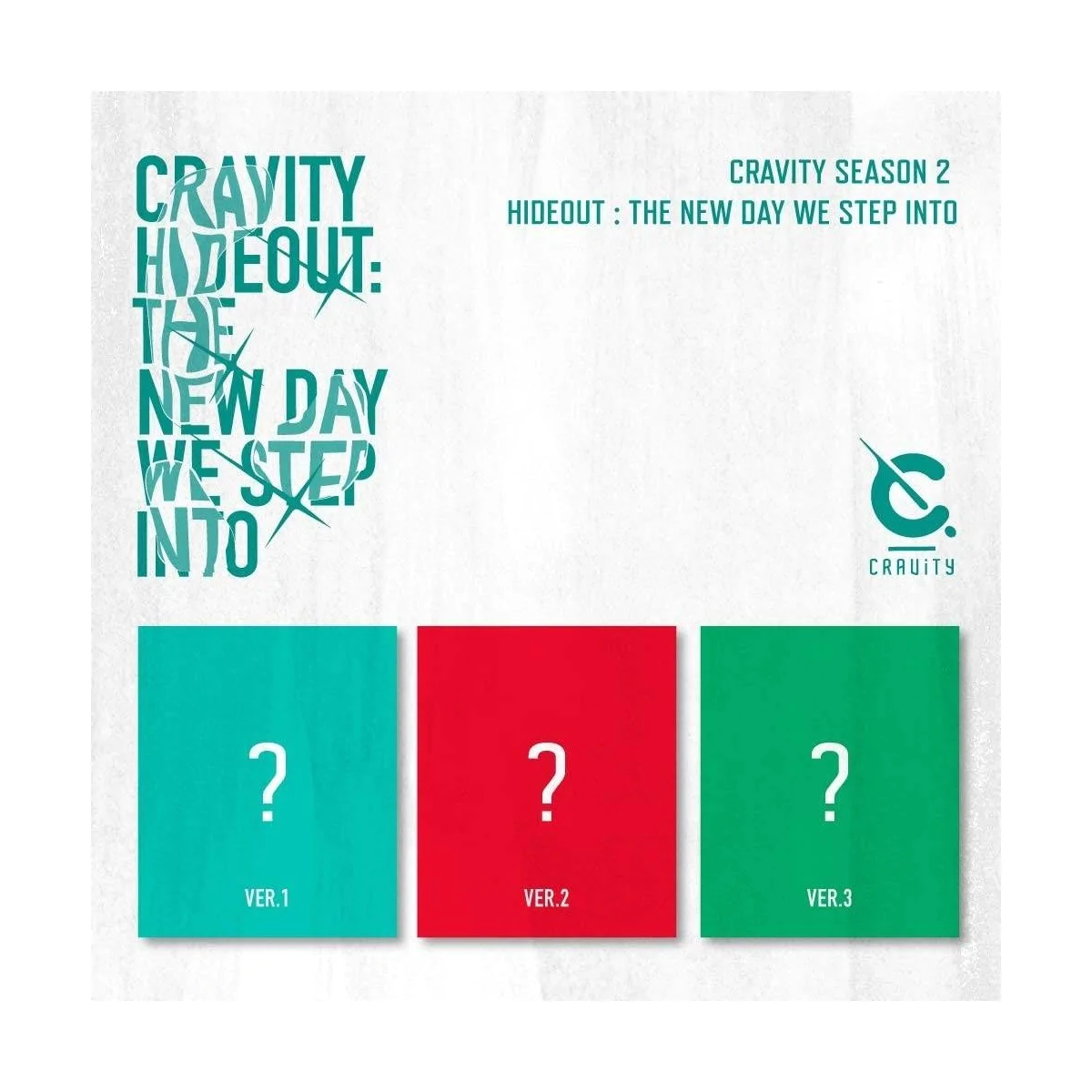 CRAVITY - Season 2 HIDEOUT THE NEW DAY WE STEP INTO