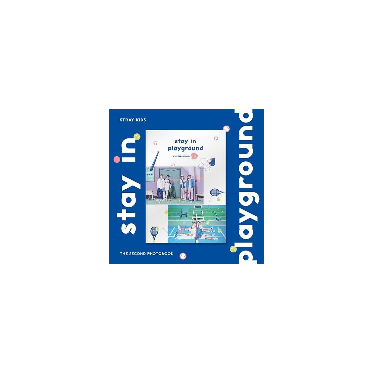 STRAY KIDS - 2nd PHOTOBOOK stay in playground STRAY KIDS - 2nd PHOTOBOOK stay in playground