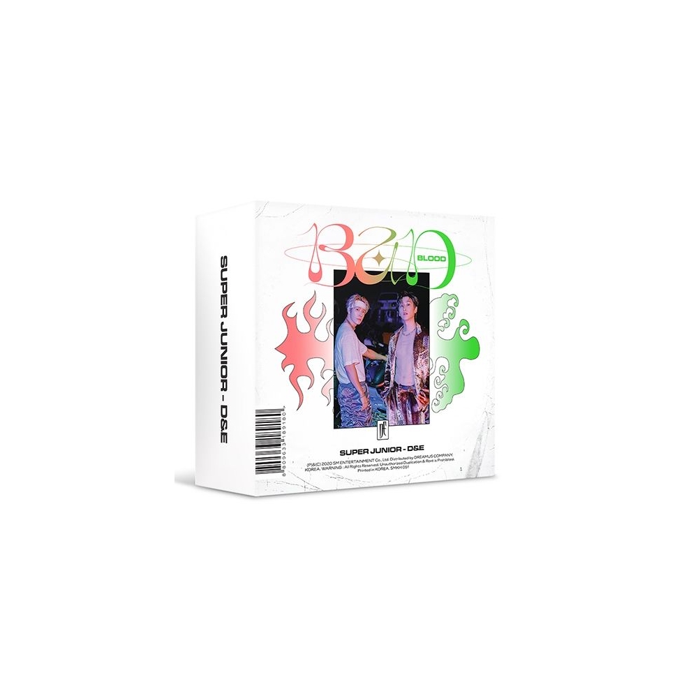 Super Junior D&E - 4th Mini Album Bad Blood (Kit Ver.)