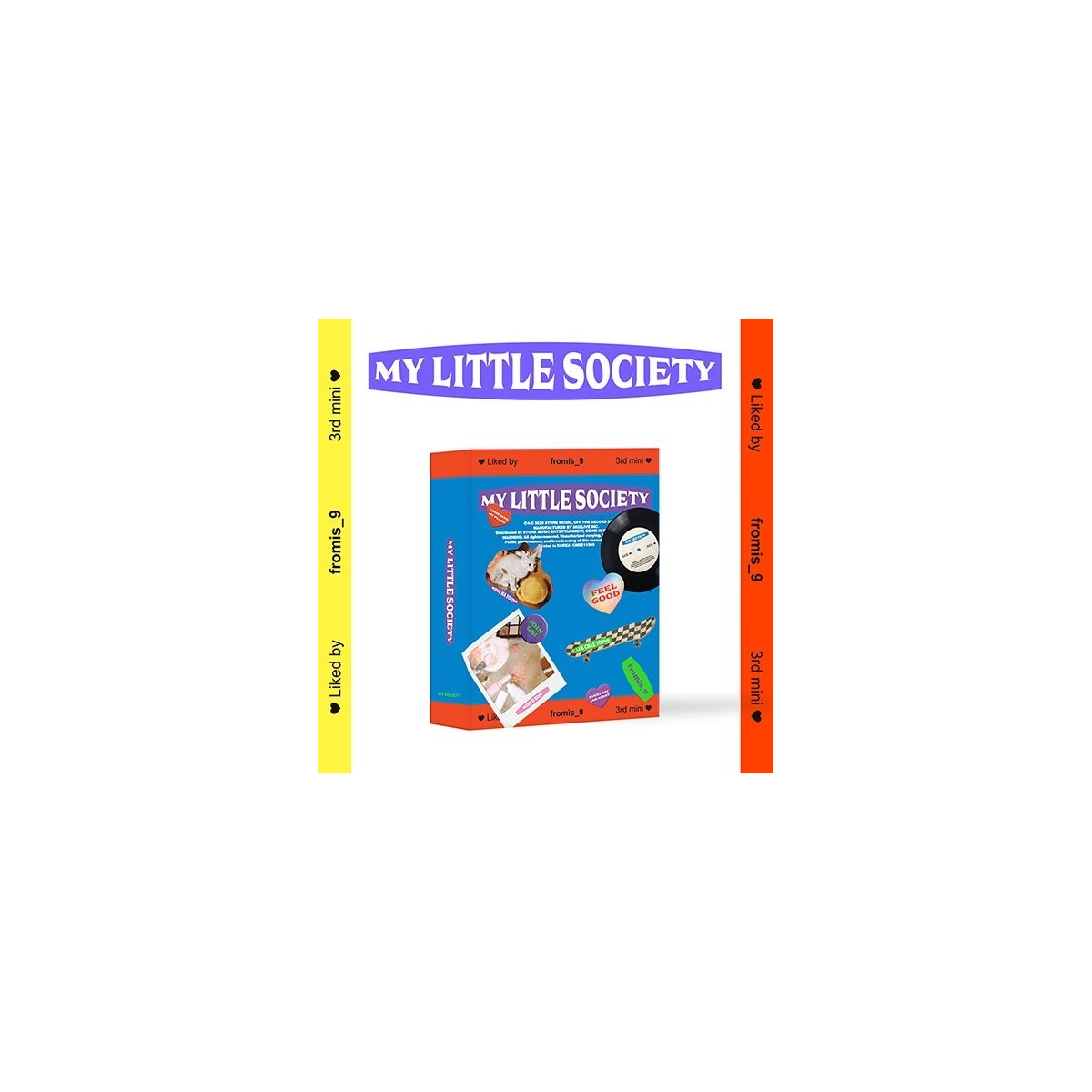 fromis_9 - 3rd Mini Album My Little Society Kit Album fromis_9 - 3rd Mini Album My Little Society Kit Album