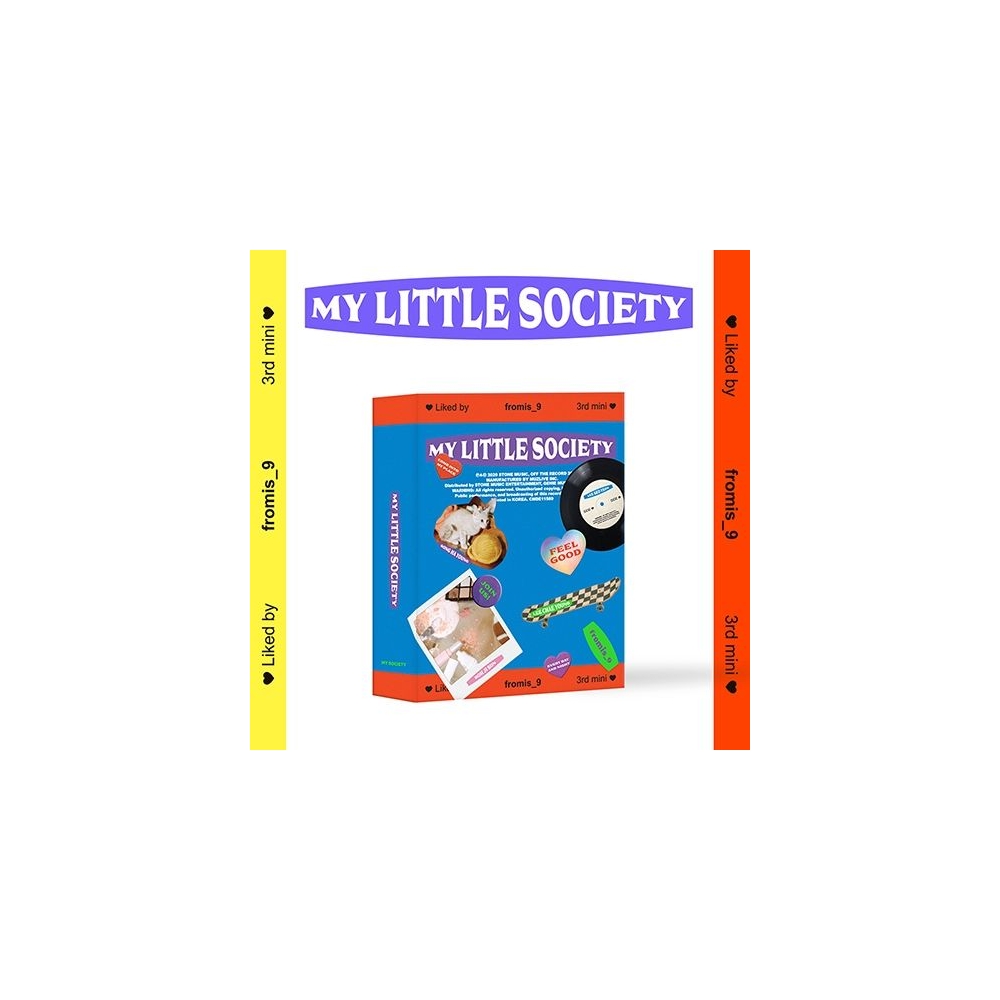 fromis_9 - 3rd Mini Album My Little Society Kit Album