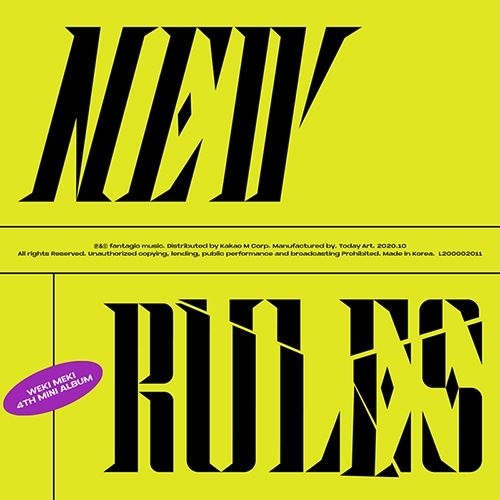Weki Meki - 4th Mini Album NEW RULES (Take Ver.)
