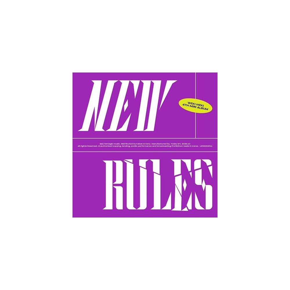 Weki Meki - 4th Mini Album NEW RULES (Break Ver.)