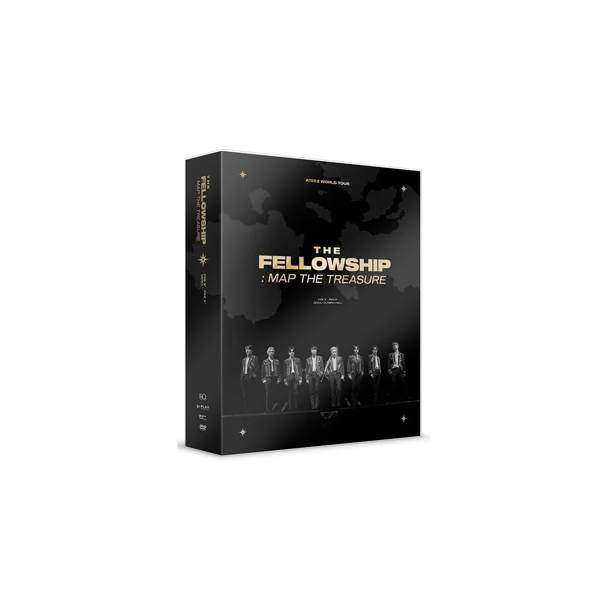 ATEEZ - WORLD TOUR THE FELLOWSHIP : MAP THE TREASURE SEOUL DVD