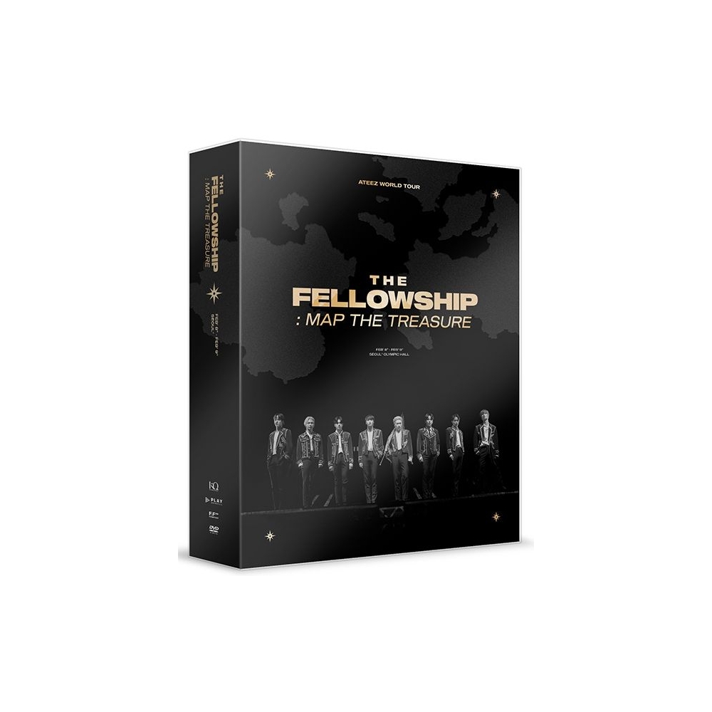 ATEEZ - WORLD TOUR THE FELLOWSHIP : MAP THE TREASURE SEOUL DVD