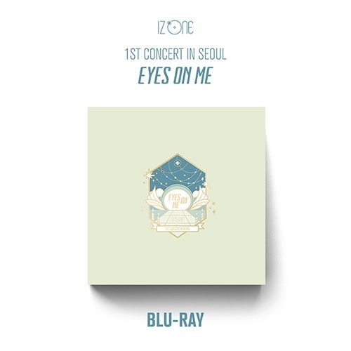 IZ*ONE - 1ST CONCERT IN SEOUL : EYES ON ME blu-ray (corner damaged)