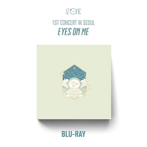 IZ*ONE - 1ST CONCERT IN SEOUL : EYES ON ME blu-ray (corner damaged)