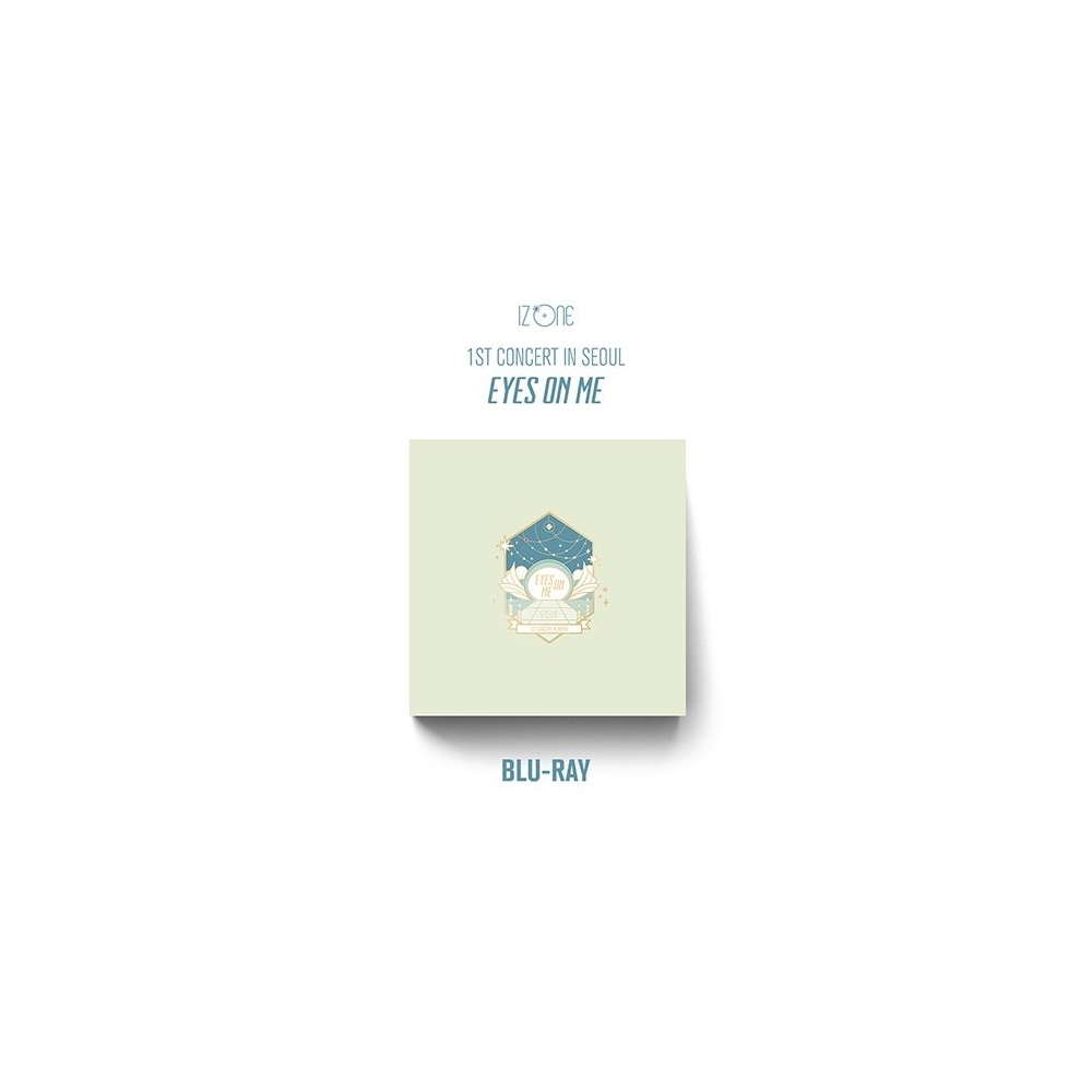IZ*ONE - 1ST CONCERT IN SEOUL : EYES ON ME blu-ray (corner damaged)