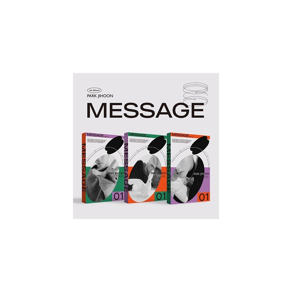 PARK JIHOON - 1st Album MESSAGE (ME Ver.)