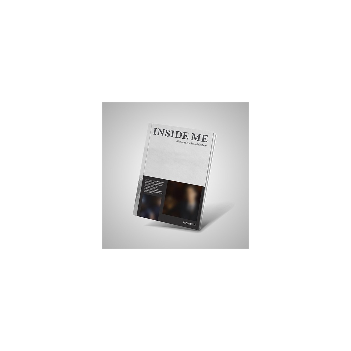Kim Sung Kyu - 3rd Mini Album INSIDE ME (B Ver.) Kim Sung Kyu - 3rd Mini Album INSIDE ME (B Ver.)