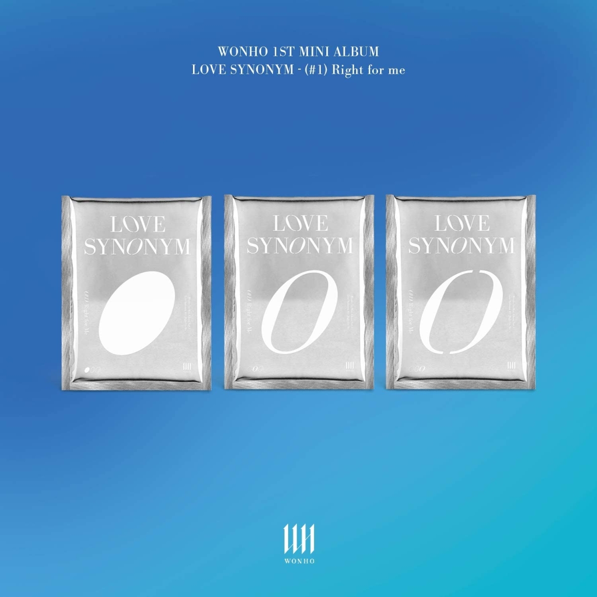 WONHO - 1st Mini Album Part 1 Love Synonym 1 Right for Me WONHO - 1st Mini Album Part 1 Love Synonym 1 Right for Me