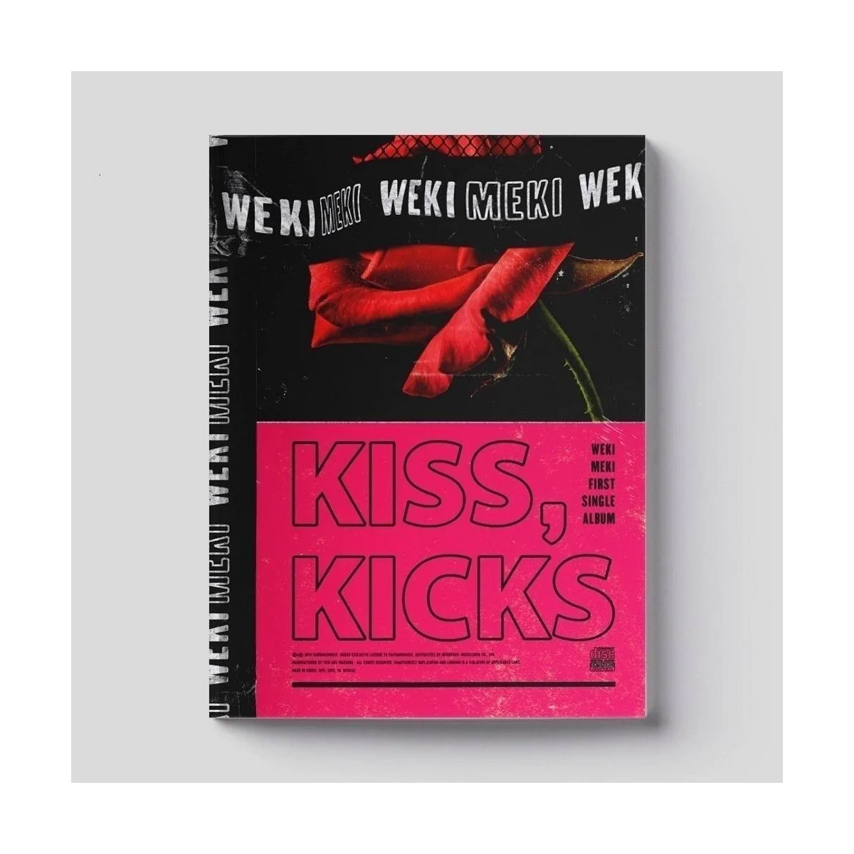 Weki Meki - 1st Single Album KISS,, KICKS (KISS Ver.)