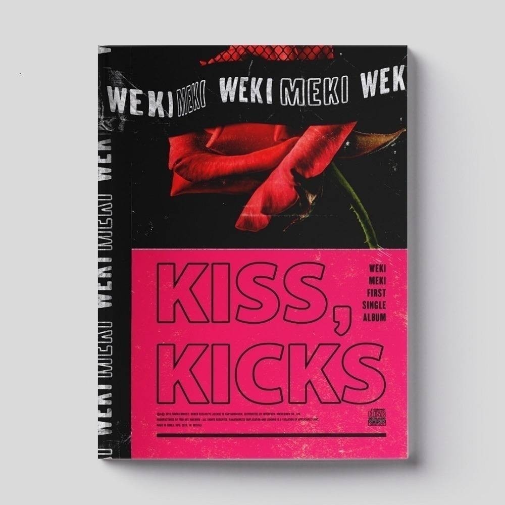 Weki Meki - 1st Single Album KISS,, KICKS (KISS Ver.)