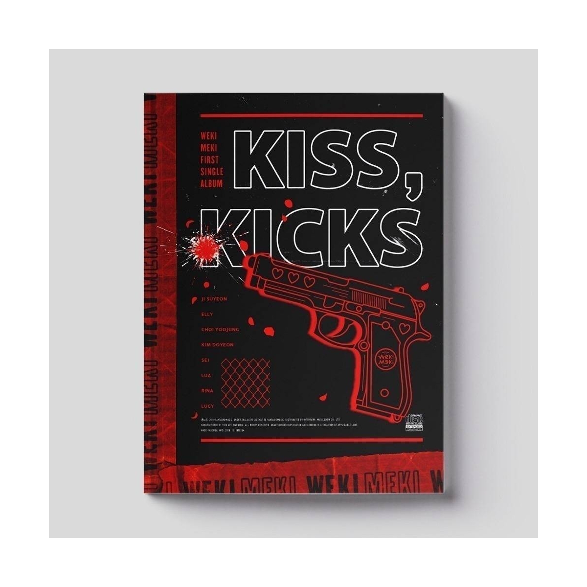 Weki Meki - 1st Single Album KISS, KICKS (KICKS Ver.) Weki Meki - 1st Single Album KISS, KICKS (KICKS Ver.)