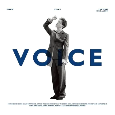 ONEW - 1st Mini Album Voice (Random Ver.)