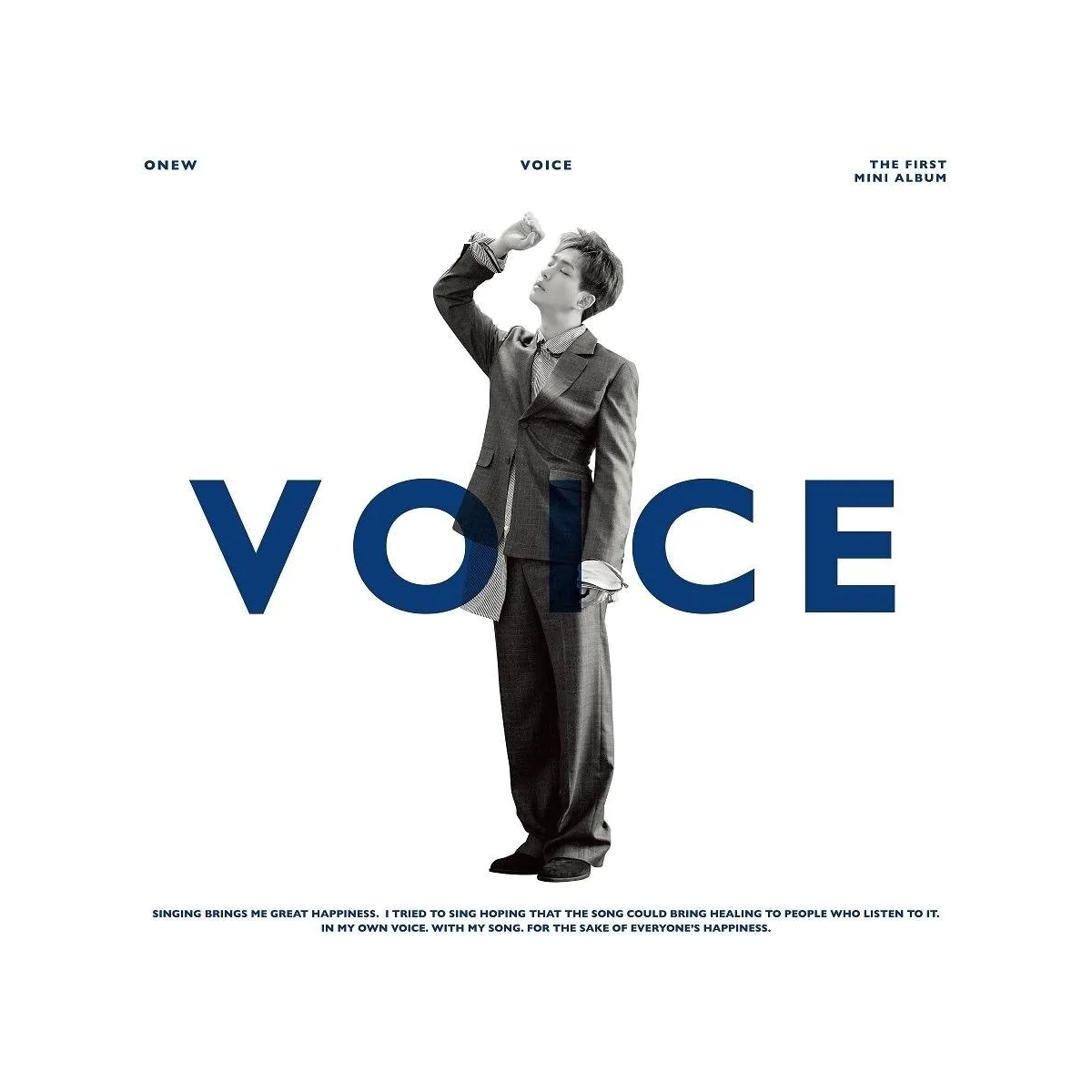 ONEW - 1st Mini Album Voice (Random Ver.)