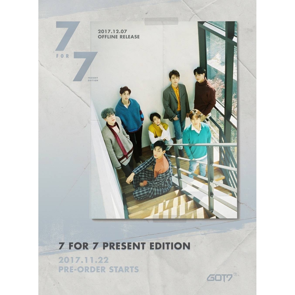 GOT7 - Mini Album 7 for 7 Present Edition (preorder item available) GOT7 - Mini Album 7 for 7 Present Edition (preorder item available)