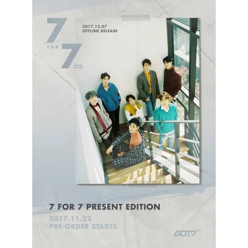 GOT7 - Mini Album 7 for 7 Present Edition (preorder item available) - 