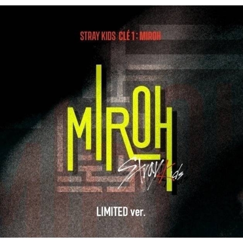 Stray Kids - Mini Album Clé 1 : MIROH (Corner Damaged,, Maximum 1 Copy per Person,, Limited Ver.)
