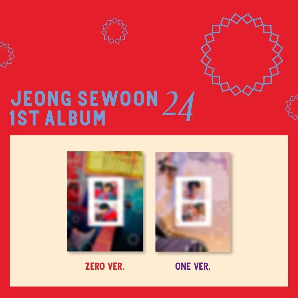JEONG SEWOON - 1st Album 24 Part 2 (Random Ver.)