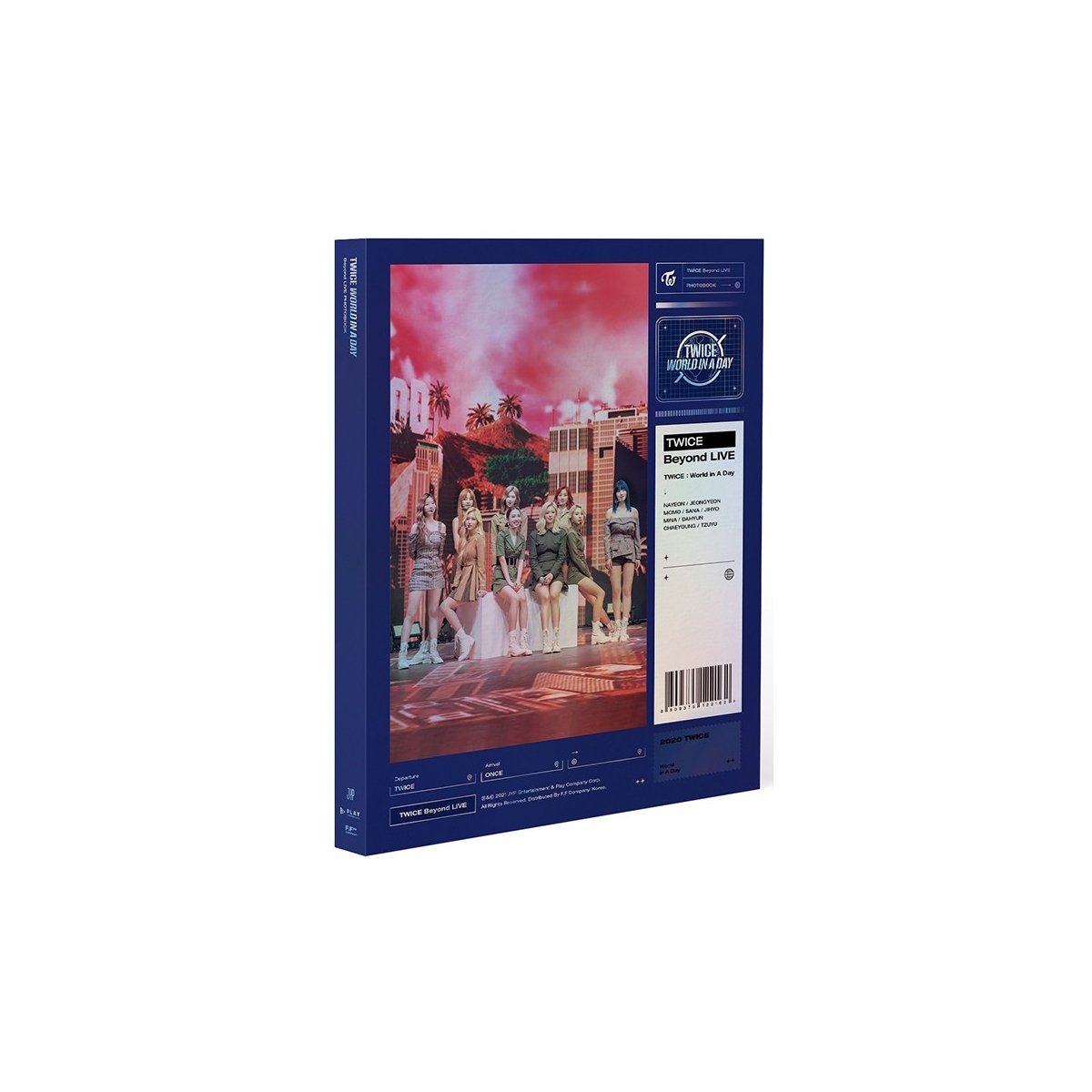 TWICE - Beyond LIVE : World in A Day PHOTOBOOK TWICE - Beyond LIVE : World in A Day PHOTOBOOK
