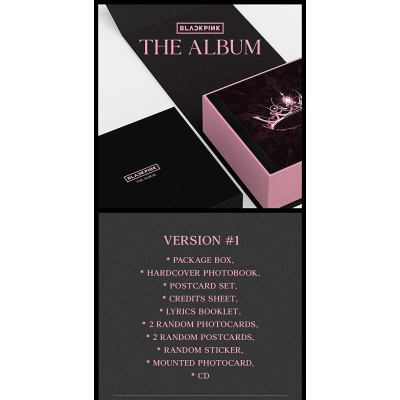 BLACKPINK - 1st FULL ALBUM THE ALBUM (Random Ver.)
