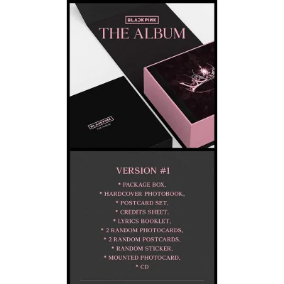 BLACKPINK - 1st FULL ALBUM THE ALBUM (Random Version)