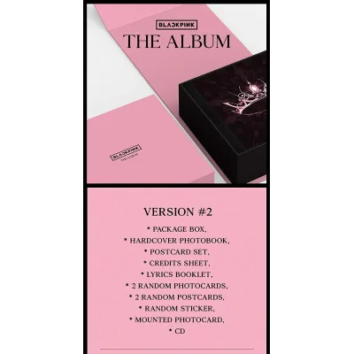 BLACKPINK - 1st FULL ALBUM THE ALBUM (Random Version)