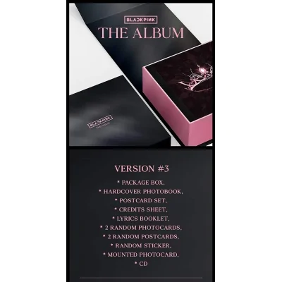 BLACKPINK - 1st FULL ALBUM THE ALBUM (Random Version)