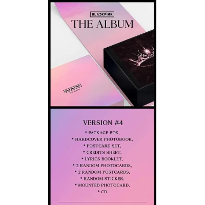 BLACKPINK - 1st FULL ALBUM THE ALBUM (Random Version)