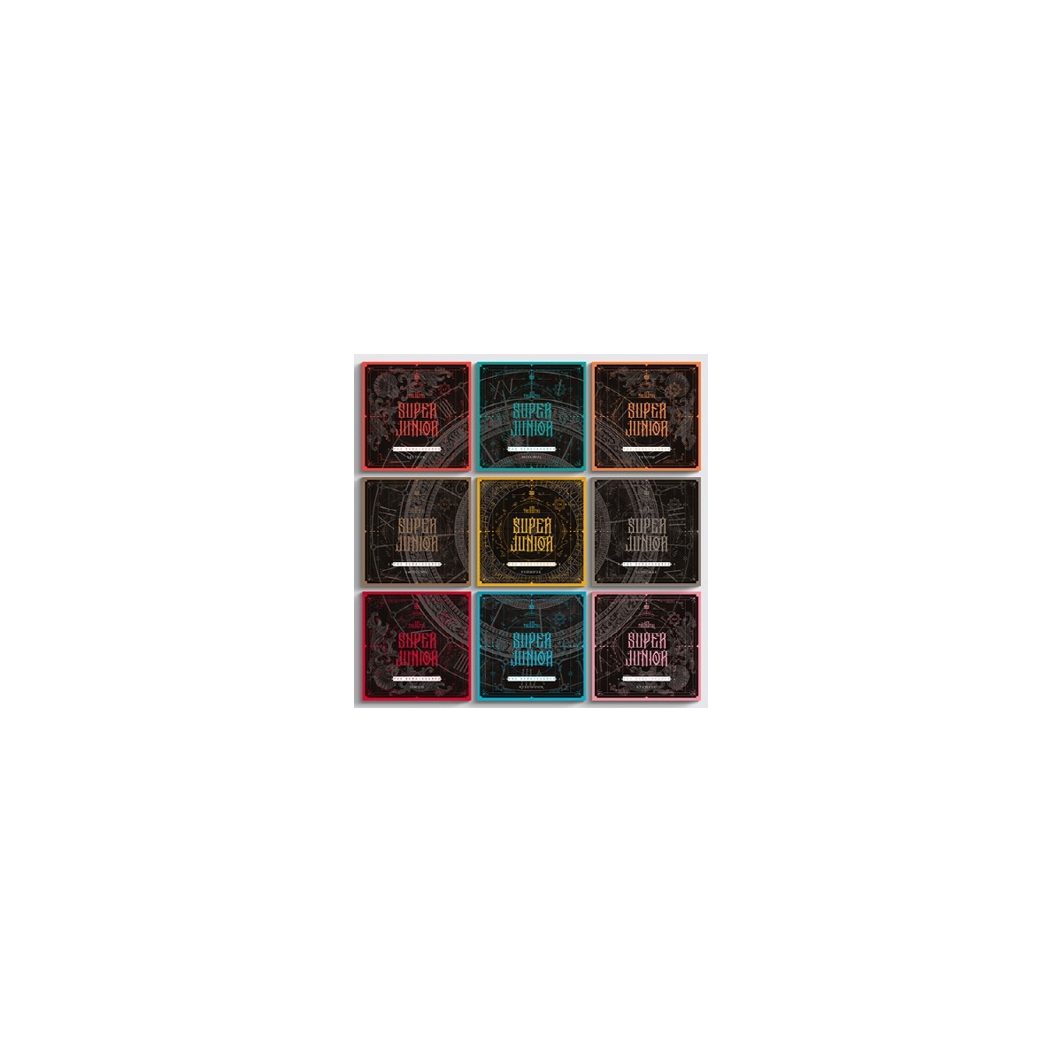 Super Junior - 10th Album The Renaissance (SQUARE Style) Super Junior - 10th Album The Renaissance (SQUARE Style)