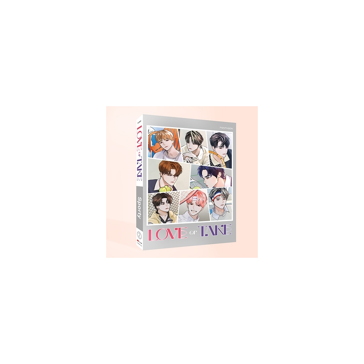 PENTAGON - 11th Mini Album LOVE or TAKE (Sporty Ver.) PENTAGON - 11th Mini Album LOVE or TAKE (Sporty Ver.)