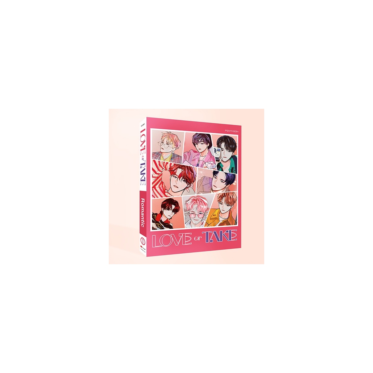 PENTAGON - 11th Mini Album LOVE or TAKE (Romantic Ver.) PENTAGON - 11th Mini Album LOVE or TAKE (Romantic Ver.)
