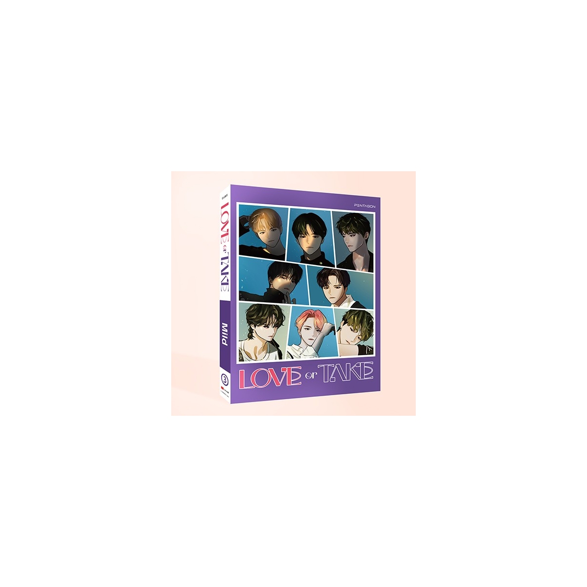 PENTAGON - 11th Mini Album LOVE or TAKE (Mild Ver.) PENTAGON - 11th Mini Album LOVE or TAKE (Mild Ver.)