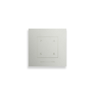 KANG SEUNG YOON - 1st FULL ALBUM [PAGE] (Kit Album)