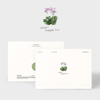 Kim Sung Kyu - Single Album Won't Forget You