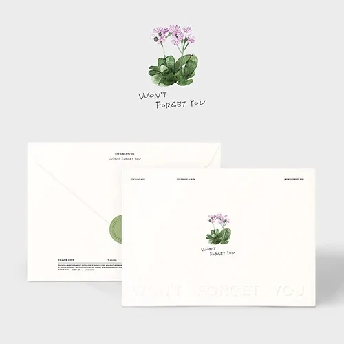 Kim Sung Kyu - Won't Forget You (Single Album)