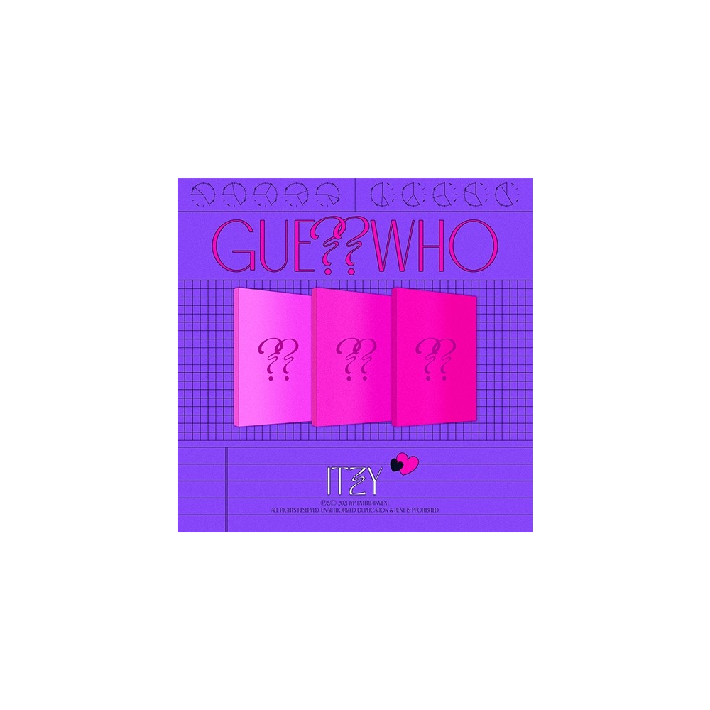 ITZY - GUESS WHO Album (Random Ver.)