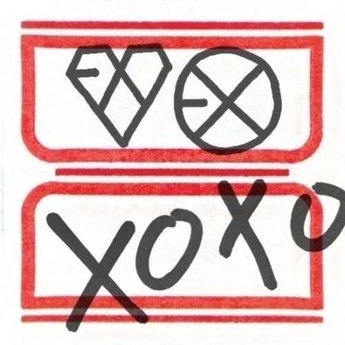 EXO - 1st Album Xoxo (Kiss Ver) - Catchopcd Hanteo Family Shop
