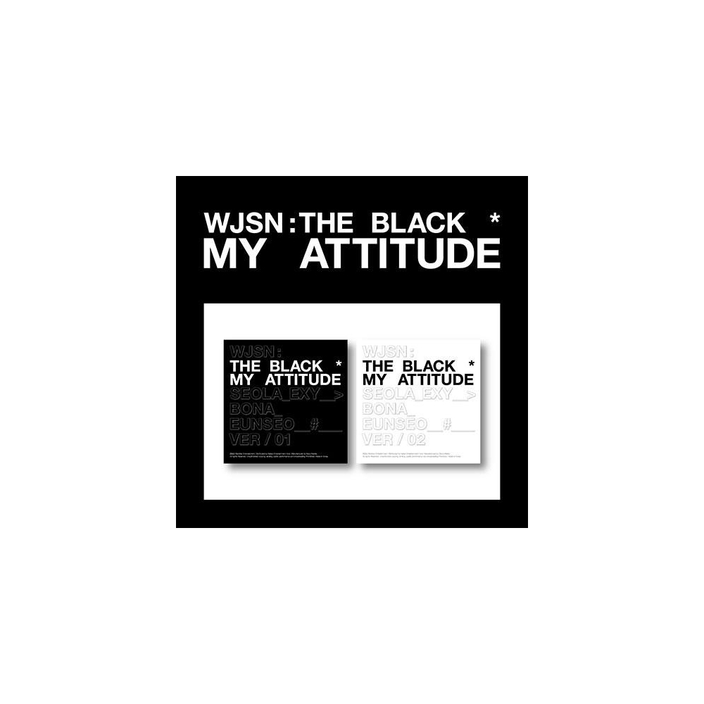 WJSN : THE BLACK - 1st Single Album My Attitude