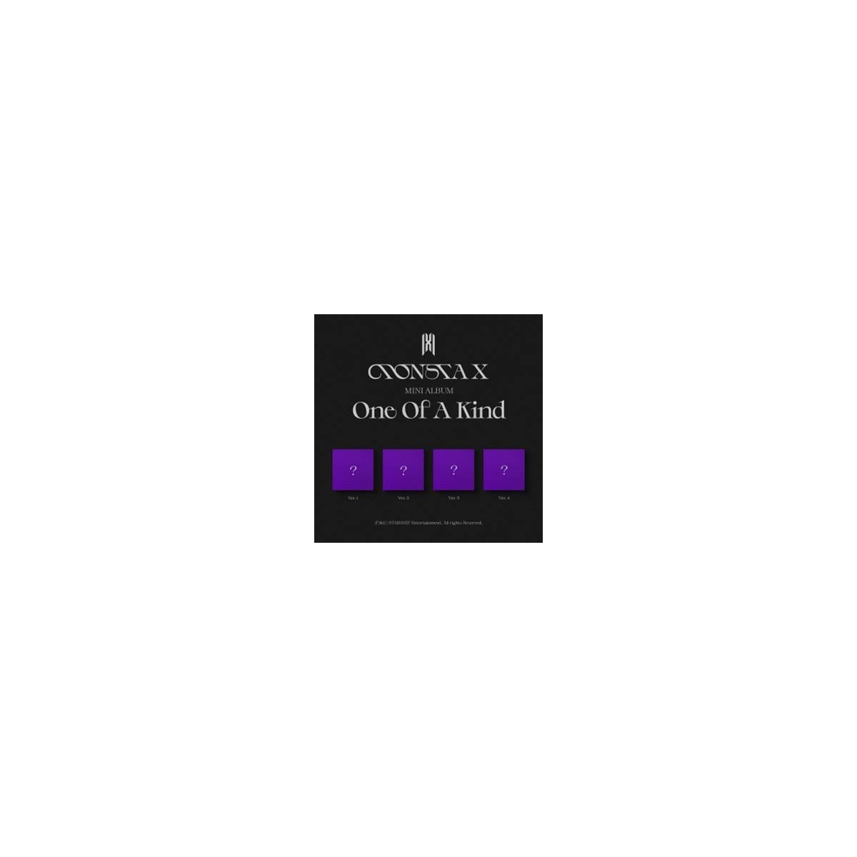 MONSTA X - Mini Album ONE OF A KIND MONSTA X - Mini Album ONE OF A KIND