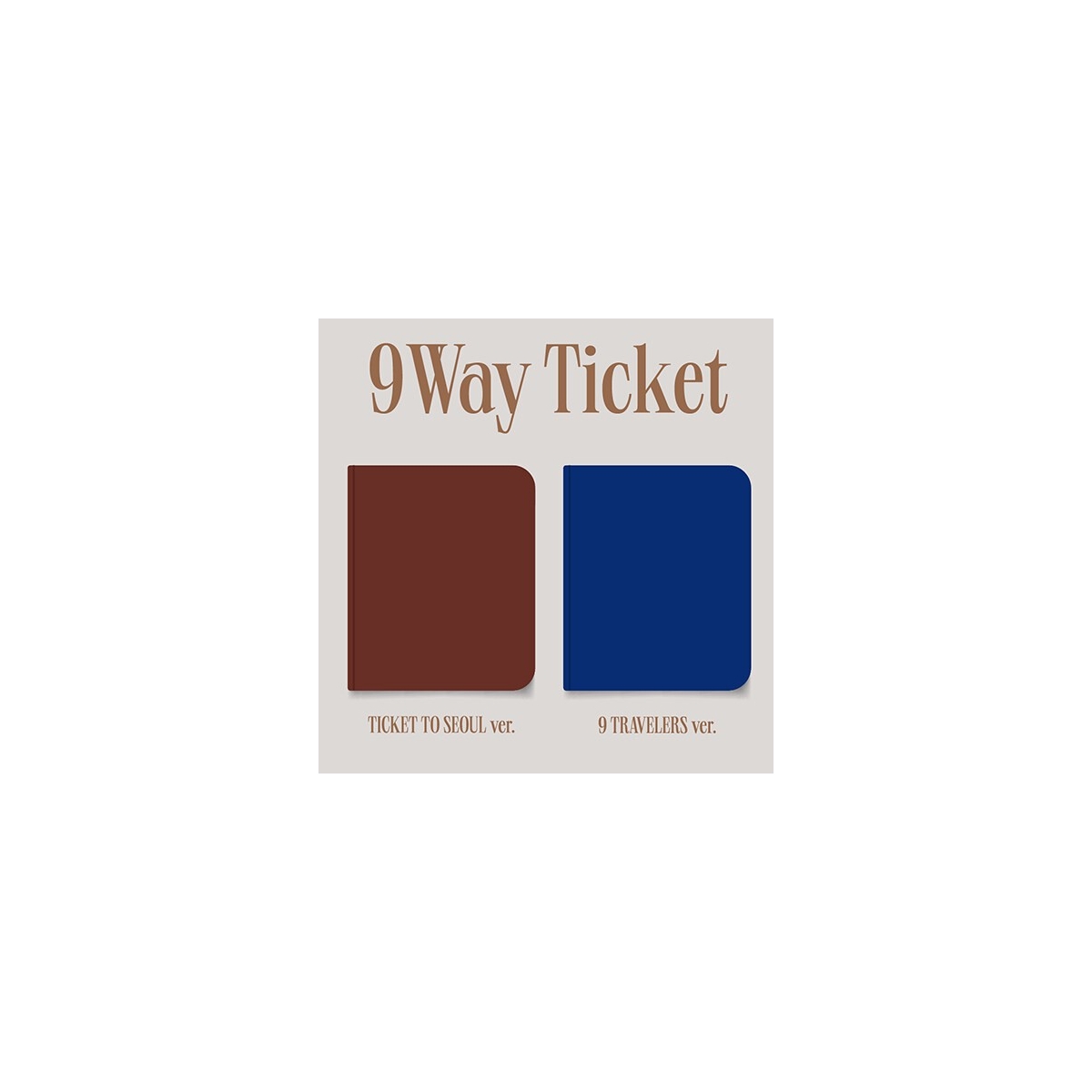 fromis_9 - 2nd Single 9 WAY TICKET (Random Ver.) fromis_9 - 2nd Single 9 WAY TICKET (Random Ver.)