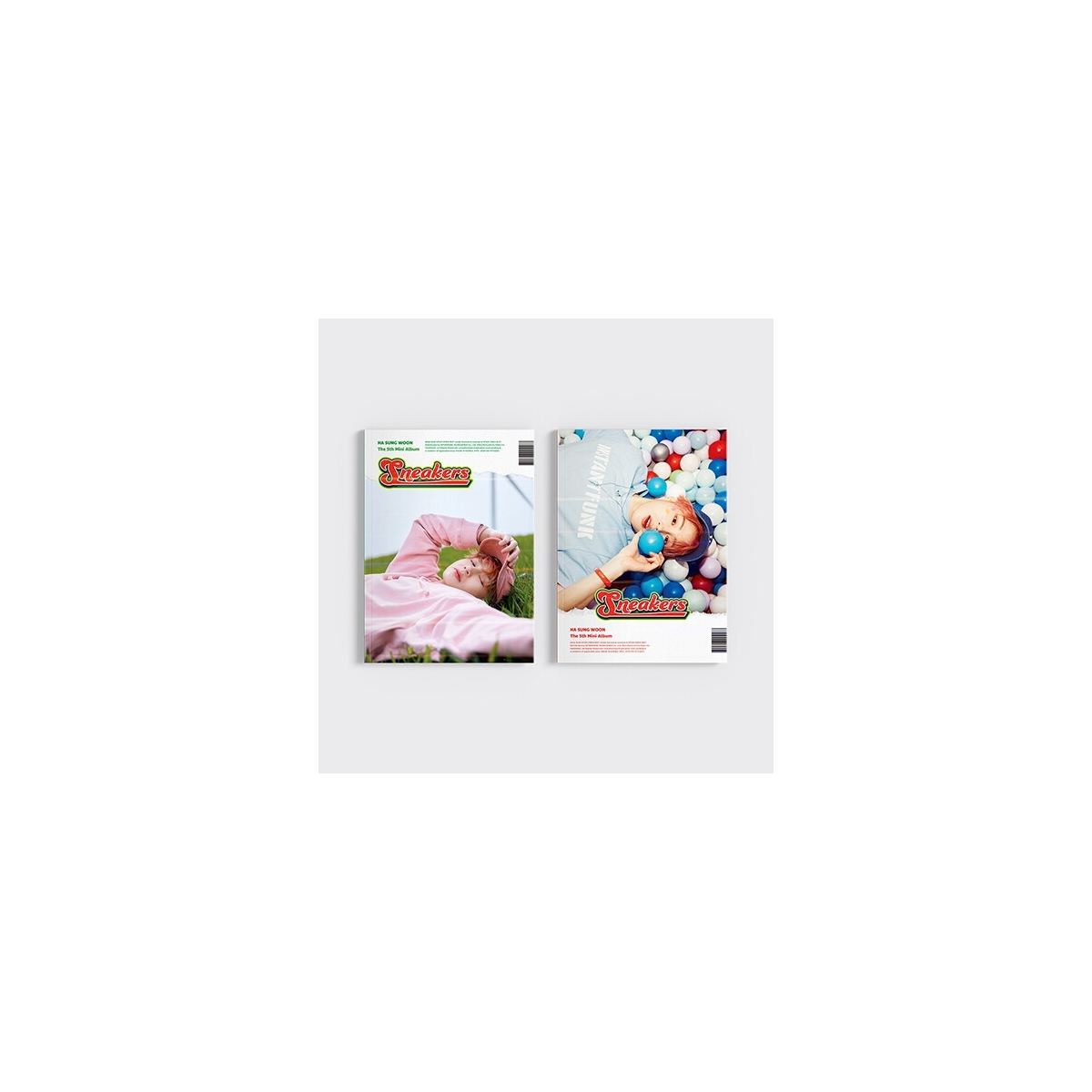 HA SUNG WOON - 5th Mini Album Sneakers (Random Version) HA SUNG WOON - 5th Mini Album Sneakers (Random Version)