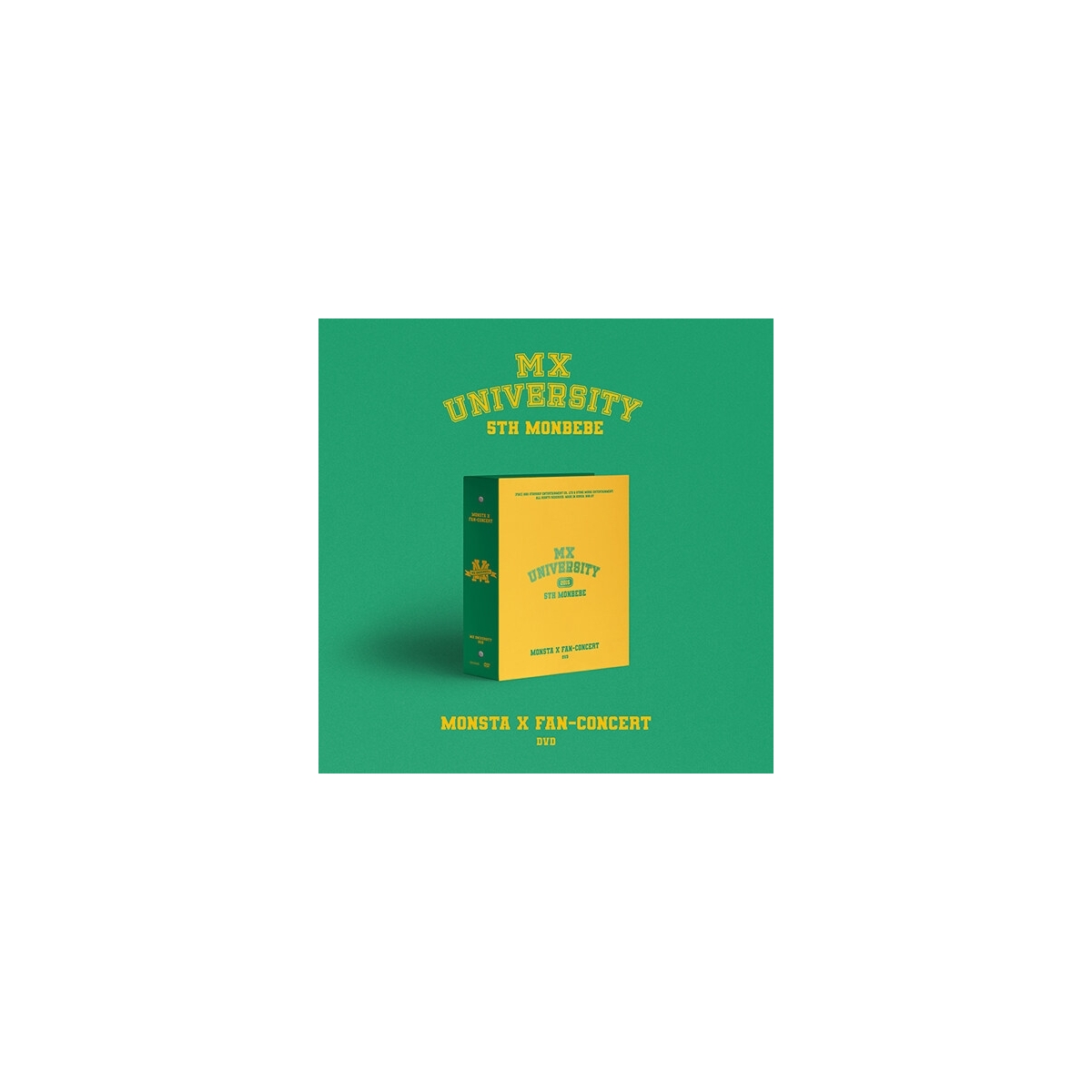 MONSTA X - 2021 FAN-CONCERT : MX UNIVERSITY DVD MONSTA X - 2021 FAN-CONCERT : MX UNIVERSITY DVD
