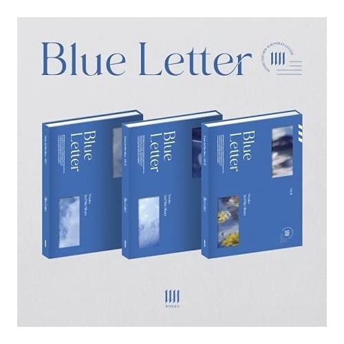 WONHO - 2nd Mini Album Blue letter