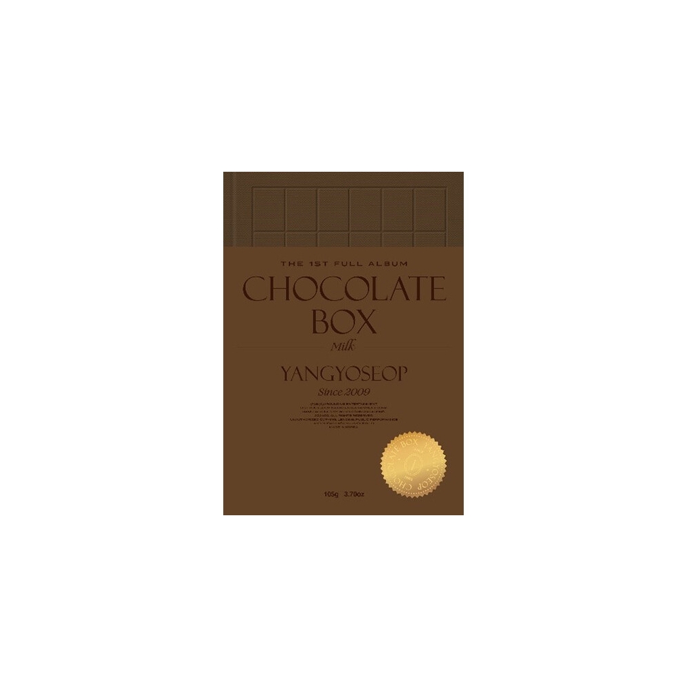 YANG YOSEOP - 1st Album Chocolate Box (Milk Ver.)